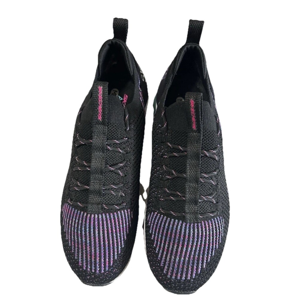 Skechers Women's Size 7 Skech Air Element 2 - 149401 Black Multi Athletic Shoes - Picture 4 of 11